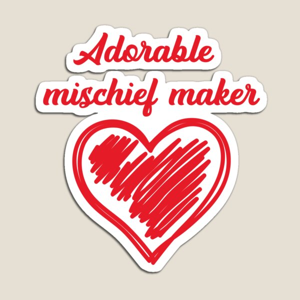 Item preview, Adorable  mischief maker designed and sold by YoshiArtDesign.