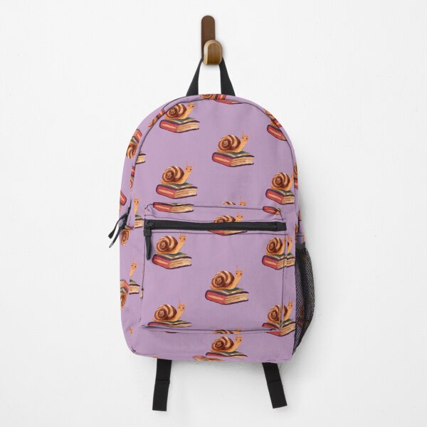 Item preview, Funny Smiling Snail and Books designed and sold by FarmOfCuties.