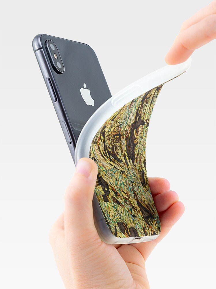 Aperçu 4 sur 5. Coque iPhone avec l'œuvre Element 10 créée et vendue par oduchossoir.
