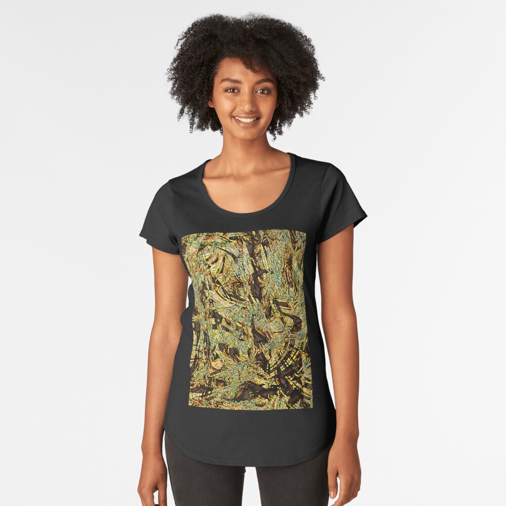 Aperçu de l'œuvre T-shirt premium échancré créée et vendue par oduchossoir.