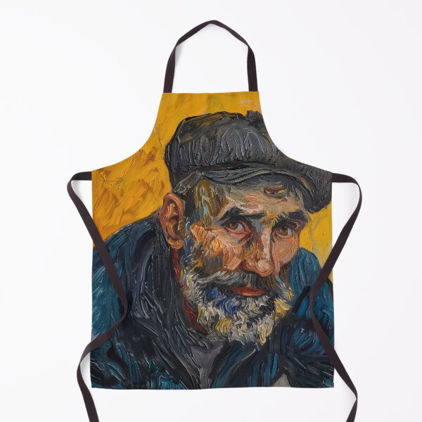 Item preview, Bosnian man | Painting in the style of Vincent van Gogh designed and sold by ComicsFactory.