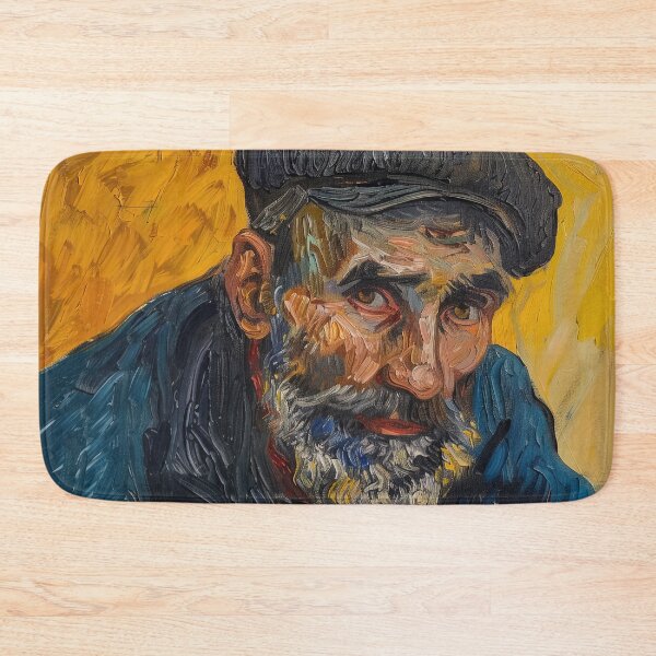 Item preview, Bosnian man | Painting in the style of Vincent van Gogh designed and sold by ComicsFactory.
