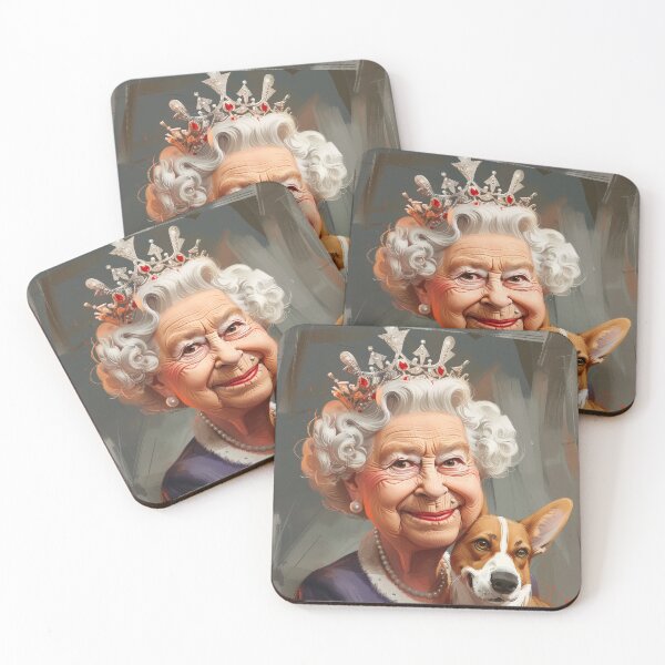 Item preview, Elizabeth and her corgi designed and sold by DVegas.