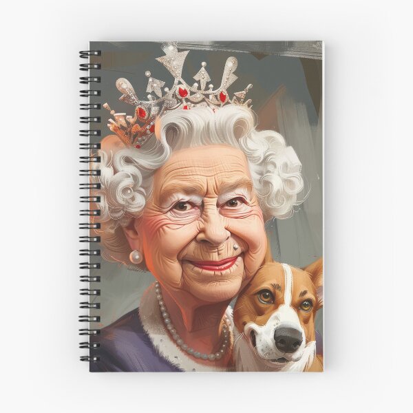 Item preview, Elizabeth and her corgi designed and sold by DVegas.