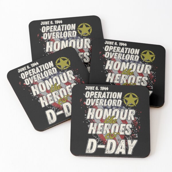 Item preview, Honour the Heroes of D-DAY celebrating Normandy landings design designed and sold by Jt41.