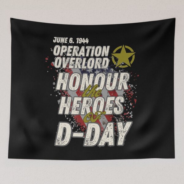 Item preview, Honour the Heroes of D-DAY celebrating Normandy landings design designed and sold by Jt41.