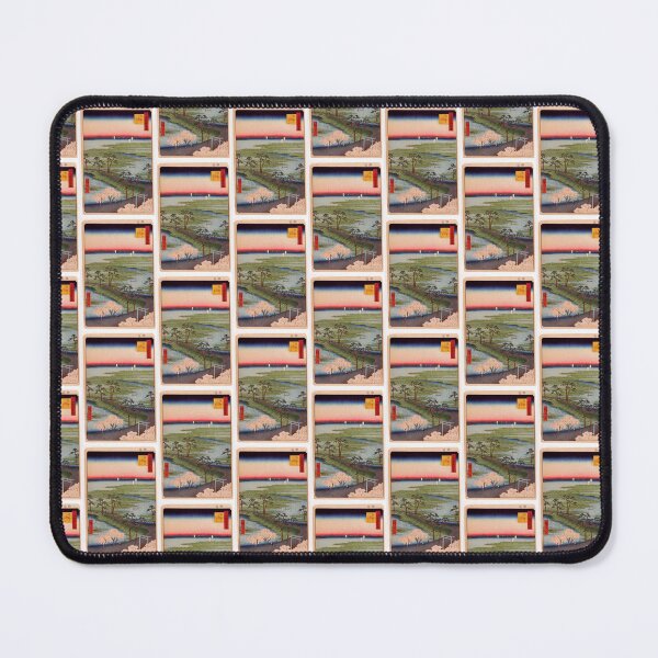 Item preview, Moto-Hachiman Shrine, Sumamura, No. 29 in One Hundred Famous Views of Edo Utagawa Hiroshige | Japanese Ukiyo-e Woodblock prints by Utagawa Hiroshige. designed and sold by TeeARTHY.