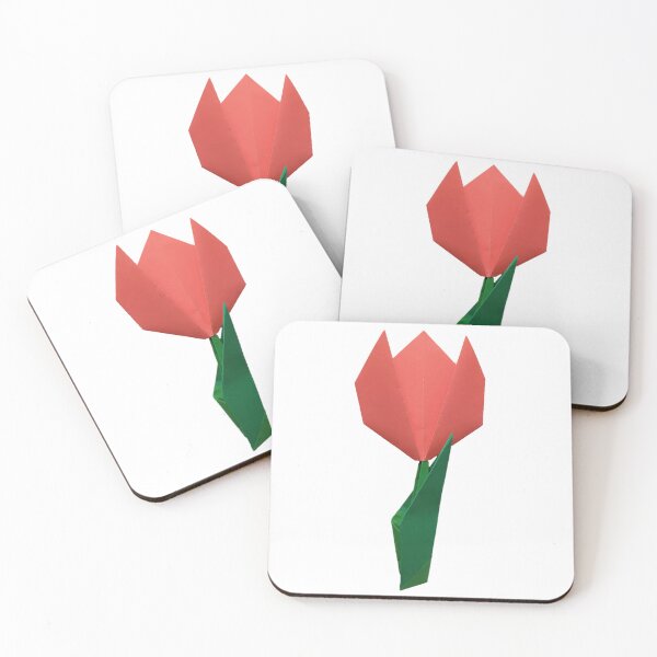 Item preview, Tulip Town, Pink Tulip, Tulip, Origami, Estetic designed and sold by colorgallery11.