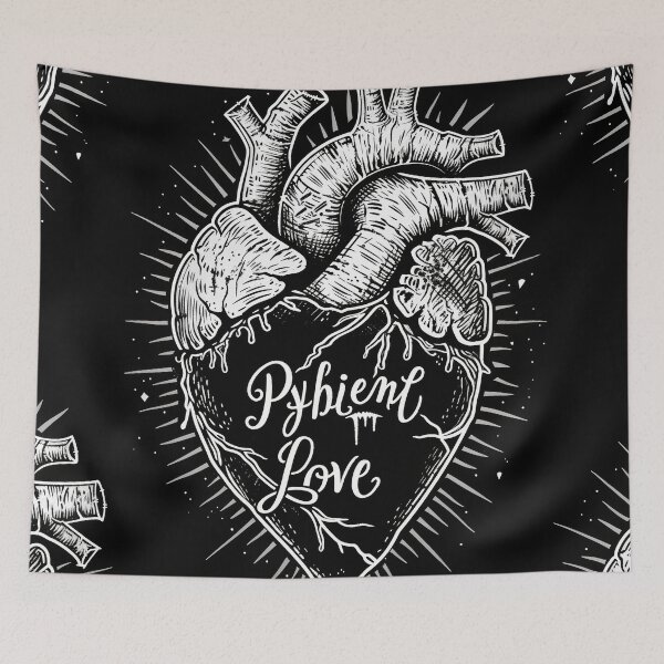 Item preview, Gothic Psybient Love in Vintage Style designed and sold by Piotrek0001.