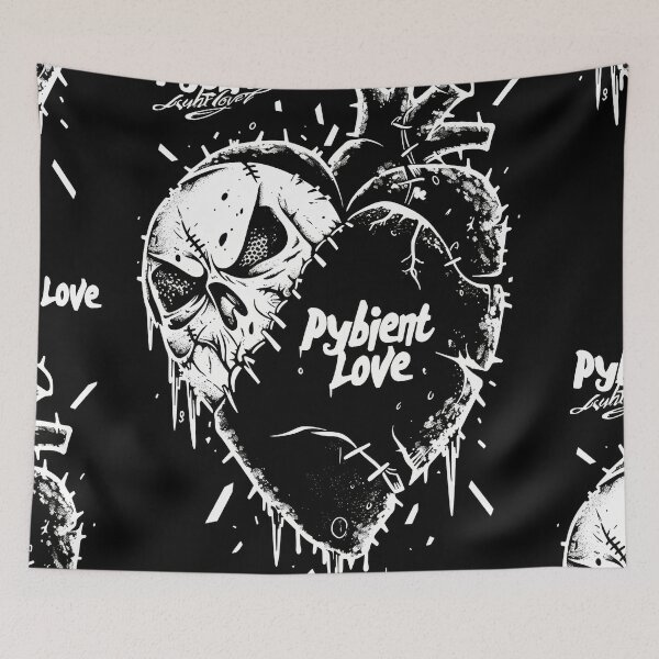 Item preview, Gothic Psybient Love in Vintage Style designed and sold by Piotrek0001.