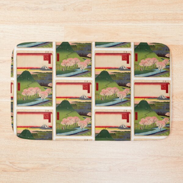Item preview, New Fuji, Meguro, No. 24 in One Hundred Famous Views of Edo Utagawa Hiroshige| Japanese Ukiyo-e  Woodblock prints by Utagawa Hiroshige. designed and sold by TeeARTHY.