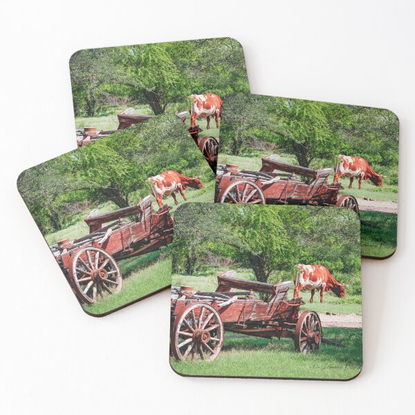 Item preview, Grazing Longhorn designed and sold by Texas Enfocus Photography.