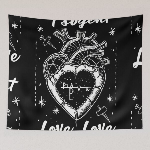 Item preview, Gothic Psybient Love in Vintage Style designed and sold by Piotrek0001.
