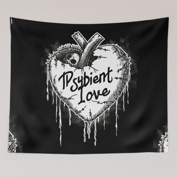 Item preview, Gothic Psybient Love in Vintage Style designed and sold by Piotrek0001.