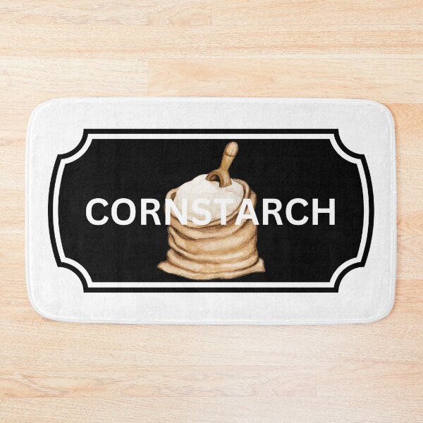 Item preview, Spices/Food Label - Cornstarch designed and sold by ArtsyCity.
