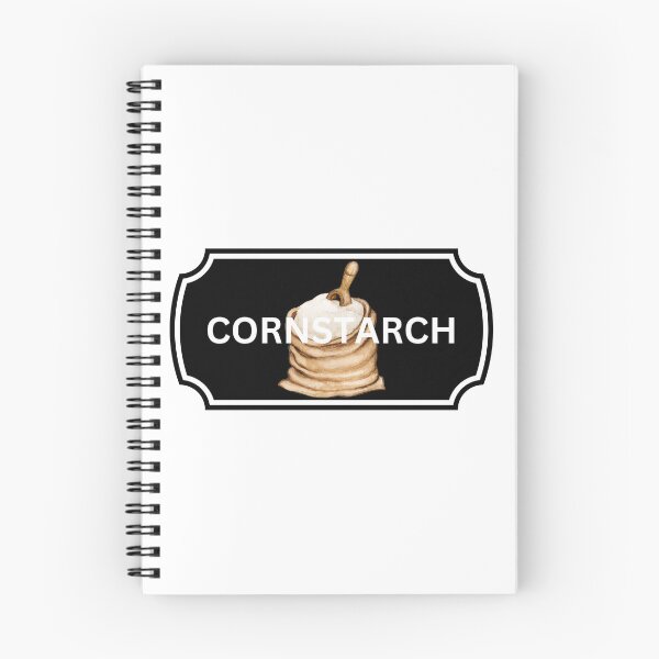 Item preview, Spices/Food Label - Cornstarch designed and sold by ArtsyCity.