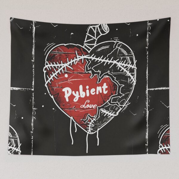 Item preview, Gothic Psybient Love in Vintage Style designed and sold by Piotrek0001.