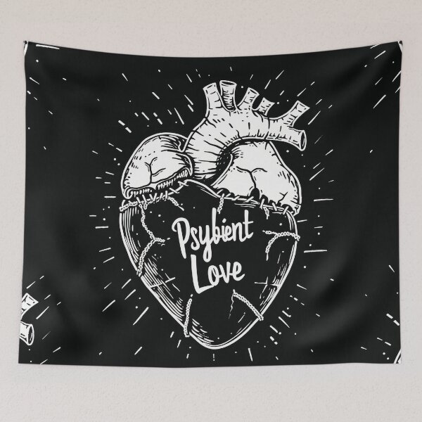 Item preview, Gothic Psybient Love in Vintage Style designed and sold by Piotrek0001.