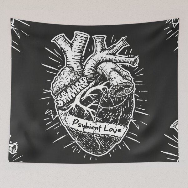 Item preview, Gothic Psybient Love in Vintage Style designed and sold by Piotrek0001.