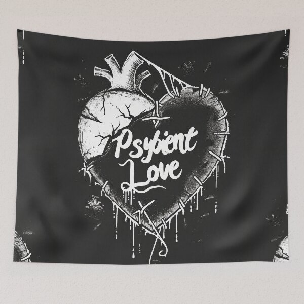Item preview, Gothic Psybient Love in Vintage Style designed and sold by Piotrek0001.