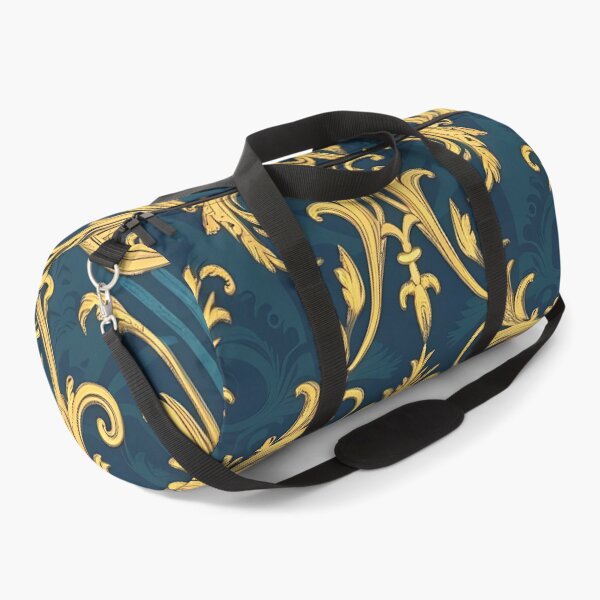 Item preview, golden and blue ornate pattern designed and sold by Haji Kamora.