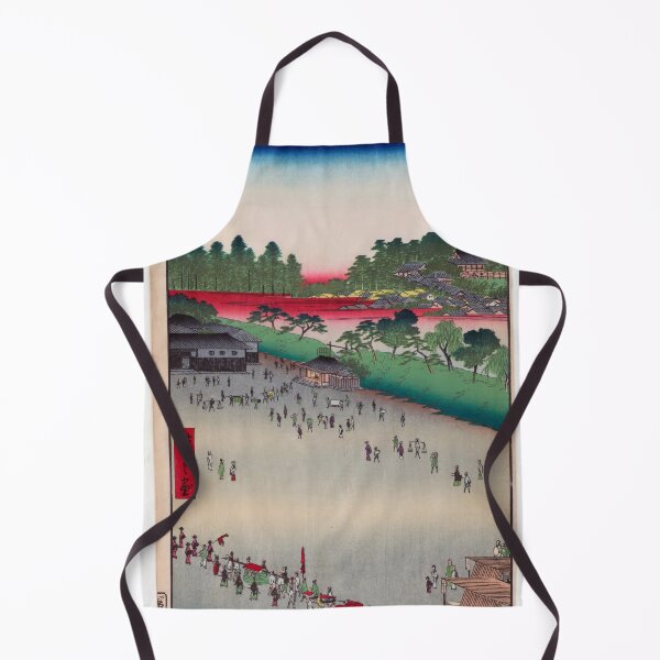 Item preview, Yatsukoji, Inside Sujikai Gate, No. 9 in One Hundred Famous Views of Edo Utagawa Hiroshige | Japanese Ukiyo-e Woodblock prints by Utagawa Hiroshige. designed and sold by TeeARTHY.