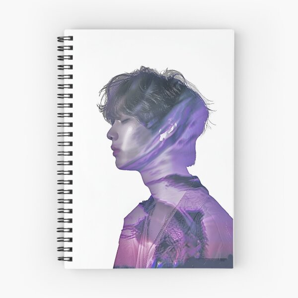 Item preview, BTS V Beautiful Image Overlay Purple designed and sold by IdolinkEmporium.