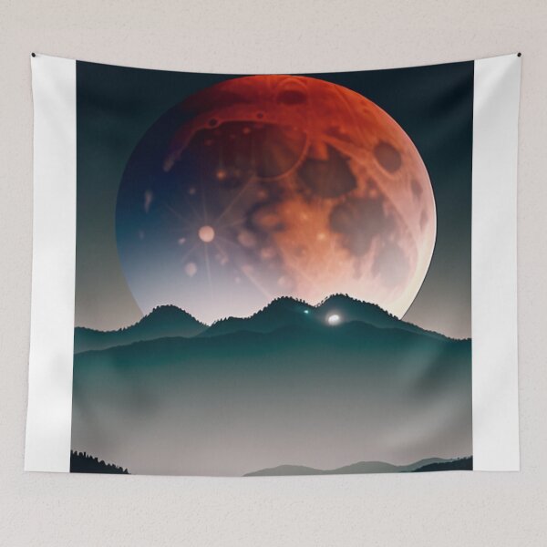 Item preview, red moon and the hill designed and sold by optimusprime39.