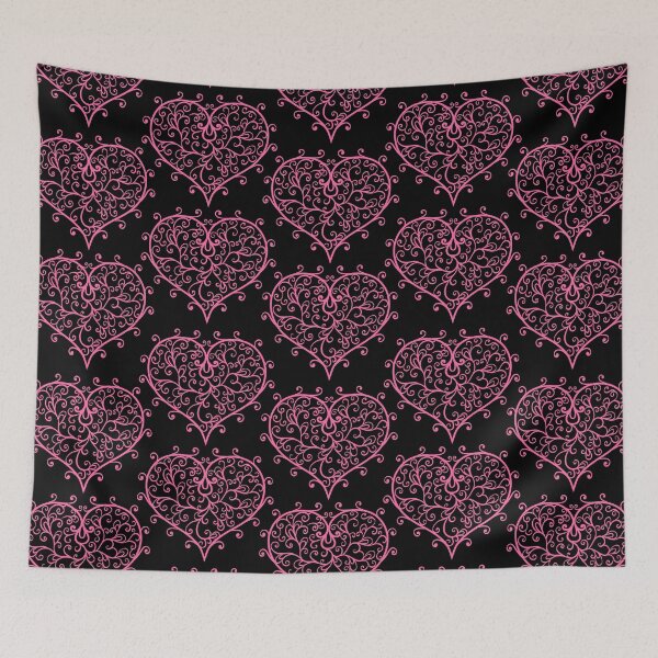 Item preview, Abstract pattern of hearts  designed and sold by AnyMar2023.