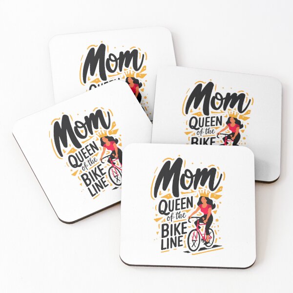 Item preview, Cool Mom Queen Of The Bike Line - Mothers Day, Mommy, Mother, Mum designed and sold by mergmart.