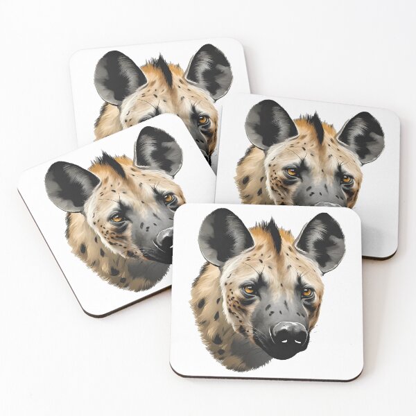 Item preview, Wild Hyena Portrait 3 designed and sold by Tom-Johnson.