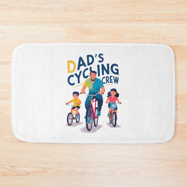 Item preview, Best Dad's Cycling Crew - Fathers Day: Dad, Dady, Pa, Papa, Father designed and sold by mergmart.