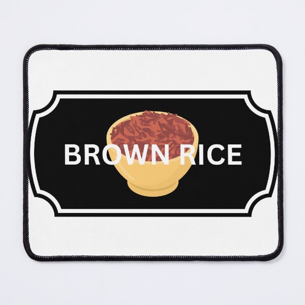 Item preview, Spices/Food Label - Brown Rice designed and sold by ArtsyCity.