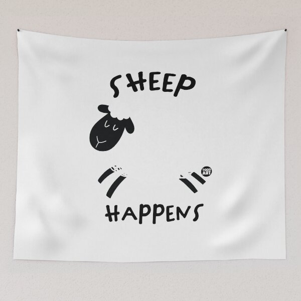 Aperçu de l'œuvre SHEEP HAPPENS créée et vendue par TODD GOLDMAN.
