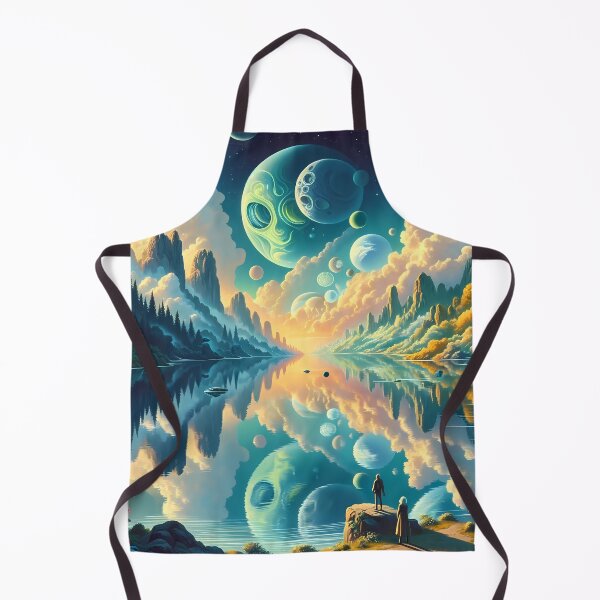 Item preview, Lakes as Gateways to Parallel Universes designed and sold by LivingArtClips.