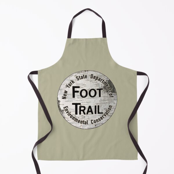 Item preview, ADK Mountains Hiking Foot Trail Marker - Birch Bark  designed and sold by bamatt30.