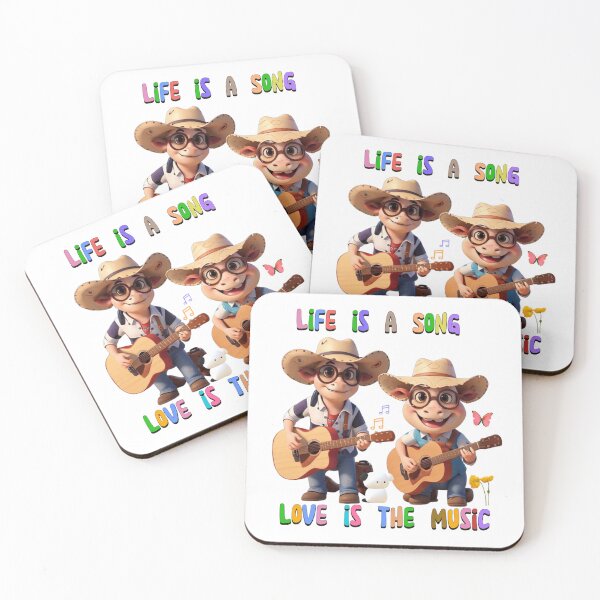 Item preview, Life is a Song, Love is the Music - Funny Music Theme Ideas designed and sold by AleksKos.