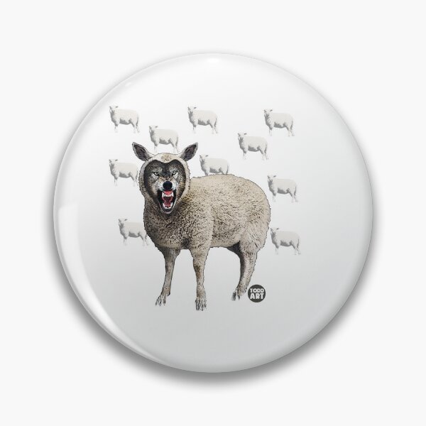 Item preview, SHEEPISH WOLF designed and sold by TODD GOLDMAN.