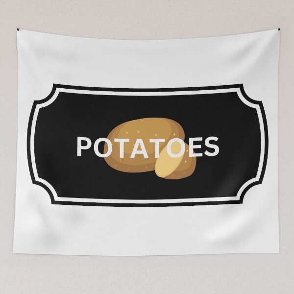 Item preview, Spices/Food Label - Potatoes designed and sold by ArtsyCity.