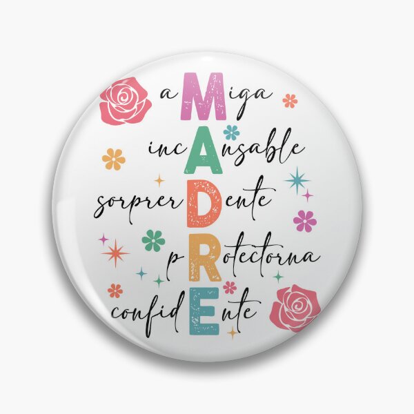 Item preview, Spanish Mothers Day, Retro Madre, Retro Mama, Mothers Day designed and sold by TheJunie.