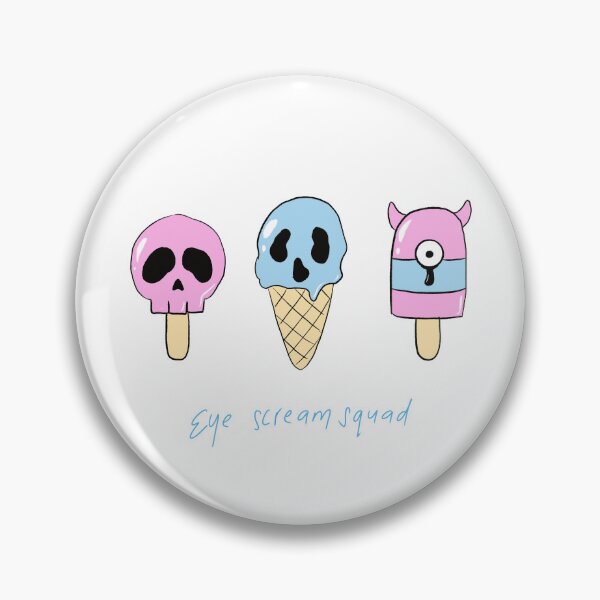 Item preview, Scary ice cream: eye scream squad designed and sold by cgcreation.