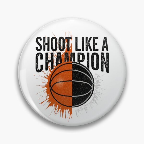 Item preview, A Basketball With The Inscription Shoot Like A Champion designed and sold by M R Design.