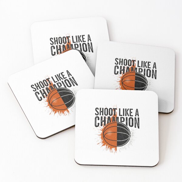 Item preview, A Basketball With The Inscription Shoot Like A Champion designed and sold by M R Design.