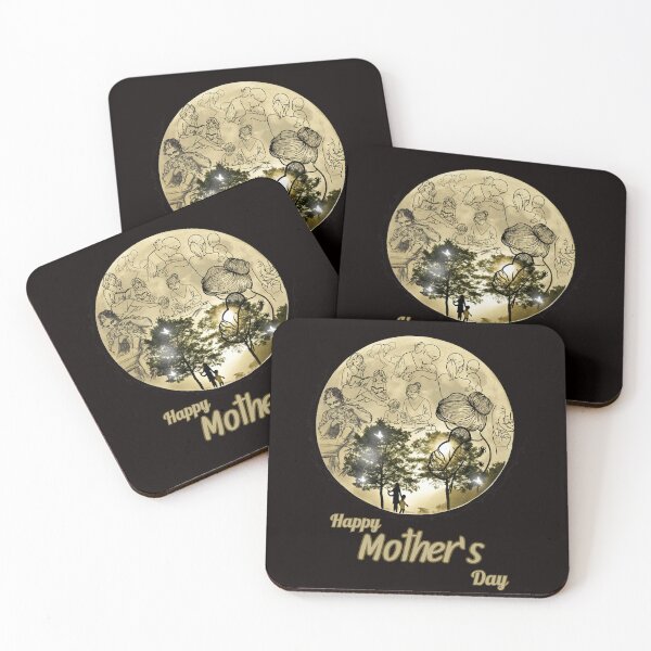 Item preview, Pictures tell a story Happy Mother's Day Fitted T-Shirt designed and sold by Apple-Design369.