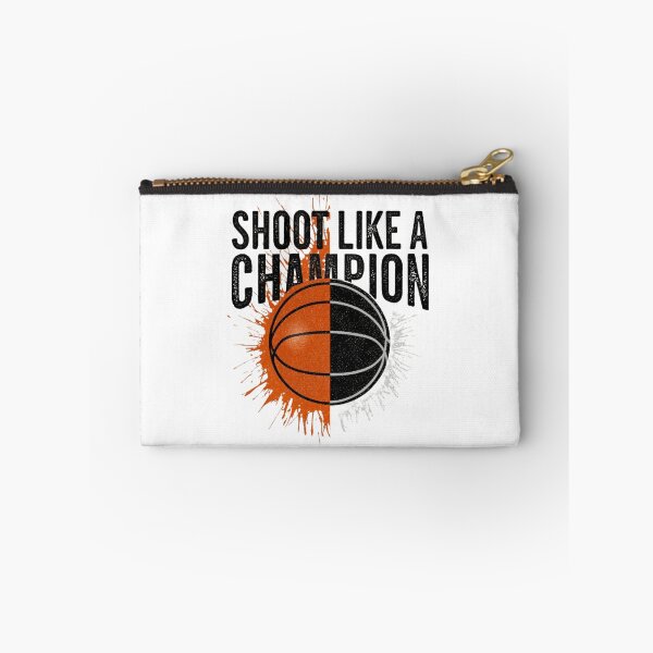 Item preview, A Basketball With The Inscription Shoot Like A Champion designed and sold by M R Design.