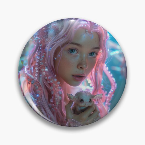 Item preview, Alien girl with her pet designed and sold by KreaKat.
