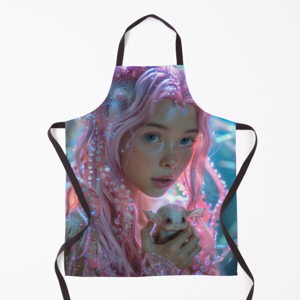 Item preview, Alien girl with her pet designed and sold by KreaKat.