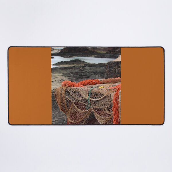 Item preview, Fishing Nets Lobos Island Vertical designed and sold by eddiebarronshop.