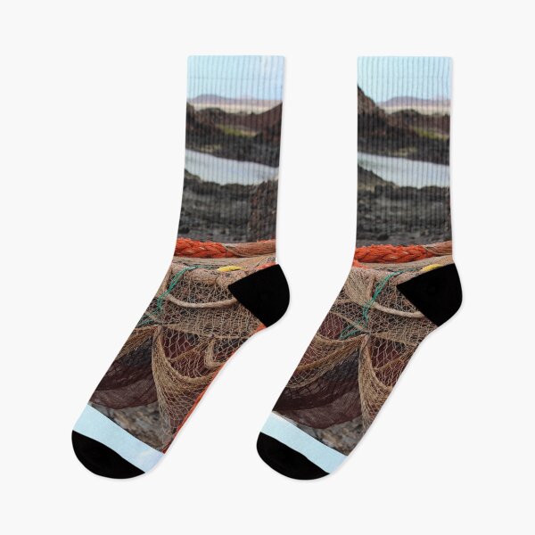 Item preview, Fishing Nets Lobos Island Vertical designed and sold by eddiebarronshop.