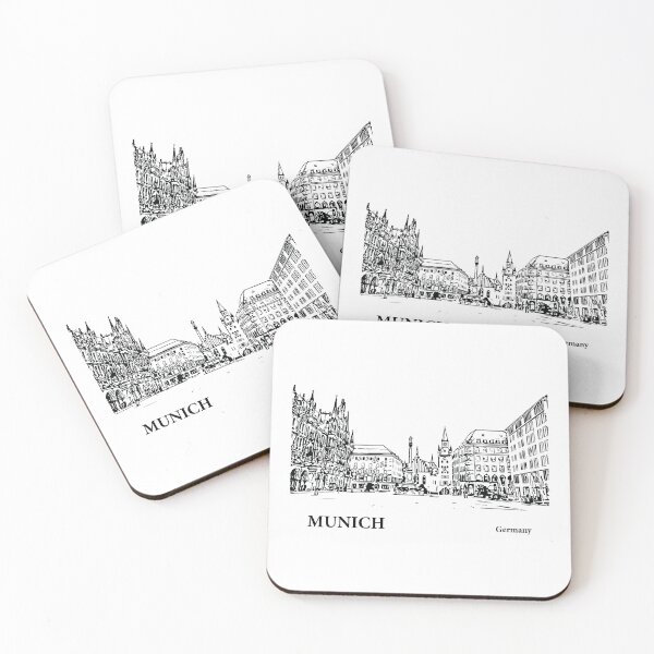 Item preview, Munich Germany designed and sold by Lakeric Cityscapes.